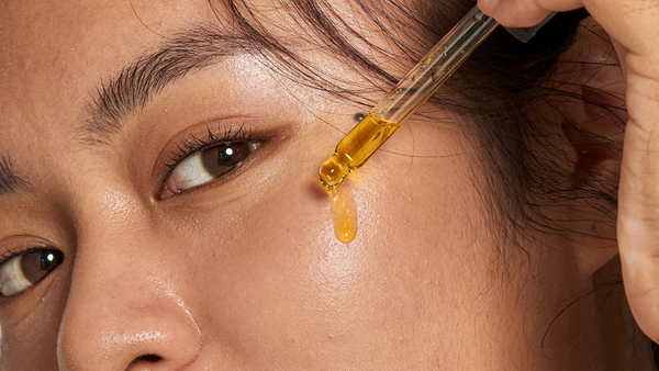 A Woman Applying Bisabolol For Skin
