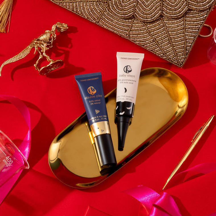 chemist confessions brighten duo with retinol and PHAs